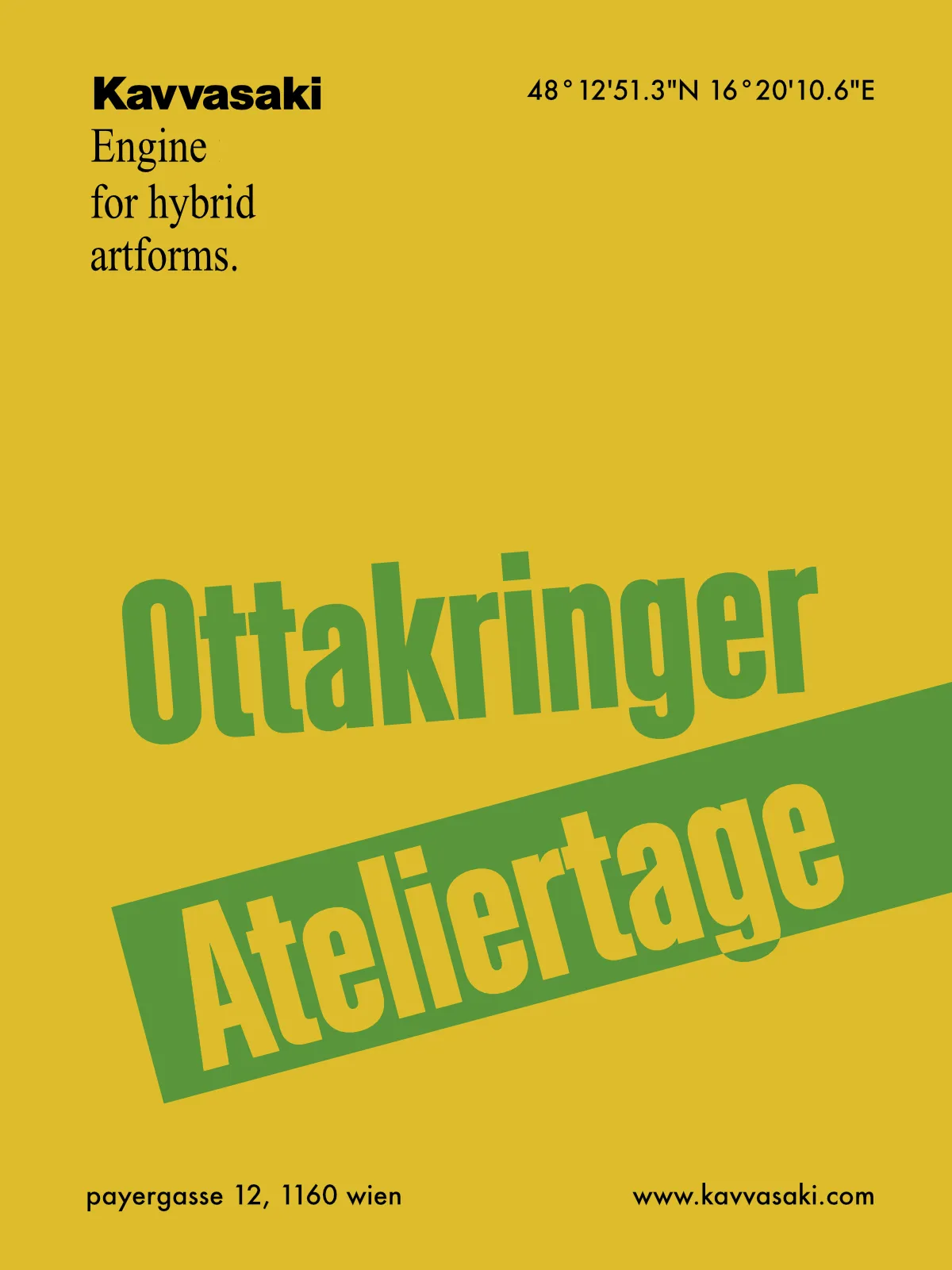 Kavvasaki Ottakringer Ateliertage 2026