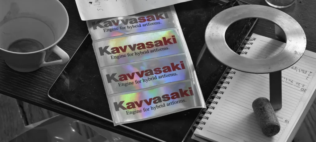 KAVVASAKI [K] silkscreen